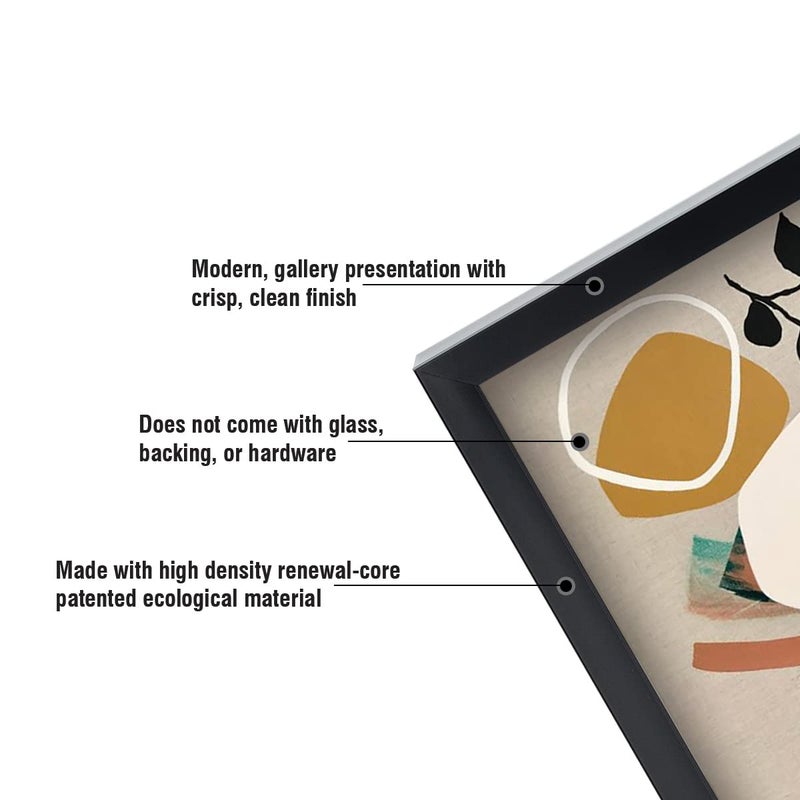 Creative Mark Gotham Gallery Canvas Frame - Black 12x16-3 Pack Open Back Frame for Heavy Duty Canvas Paintings Without Glass or Backing - 1-5/8" Depth, 1-3/8" Rabbet - Pre-Assembled, Made in USA - Image 3